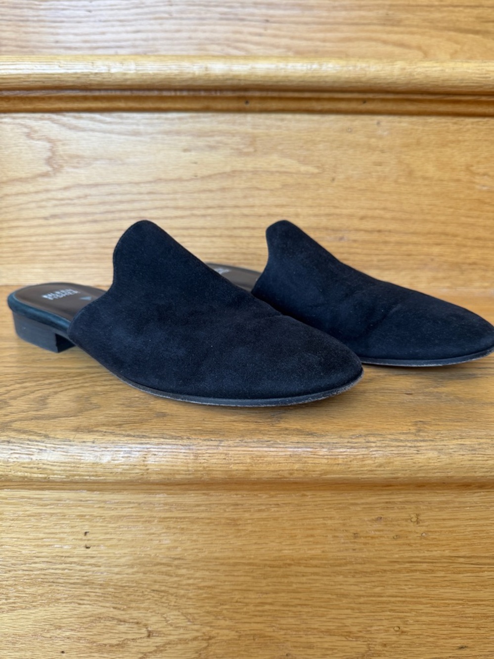 Eileen Fisher Suede Mules